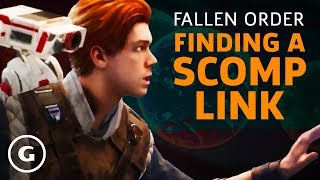 Star Wars Jedi Fallen Order  How To Get A Scomp Link [upl. by Phaih]