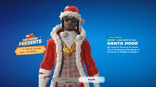 HOW TO GET SANTA SNOOP DOGG SKIN EARLY IN FORTNITE [upl. by Honeyman]