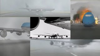 Crash animation  Tenerife  Most Deadly Aviation Disaster [upl. by Hoover374]