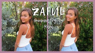 HUGE ZAFUL TRYON SPRINGSUMMER CLOTHING HAUL [upl. by Brear]