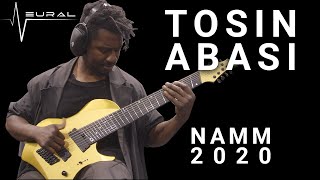 NAMM Show 2020  Tosin Abasi Performing at the Neural DSP Booth [upl. by Elletsirhc]