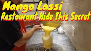 Mango Lassi recipe  Mango Yogurt smoothie  Summer Drink Mango lassi recipe with canned mango pulp [upl. by Murdocca115]