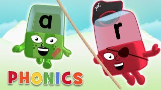 Phonics  AR Sound  Learn to Read  Alphablocks [upl. by Jona]