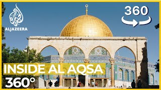 Al Aqsa 360° tour of Jerusalems holiest mosque [upl. by Nipha]