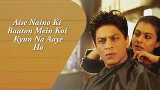 Tere Naina  My Name is Khan  Shahrukh Khan  Kajol [upl. by Talyah]