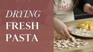 How to dry fresh pasta [upl. by Mirisola]