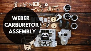 Weber DCOE Carburetor Assembly [upl. by Jacquie]