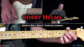 Jingle Bell Rock Guitar Lesson  Bobby Helms [upl. by Ganley]