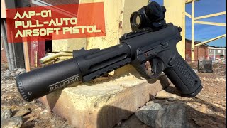 Action Army AAP01 Airsoft FullAuto Review [upl. by Janos760]