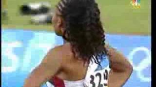 athens womens 200m [upl. by Enialed209]