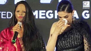 Laxmi Agarwals EMOTIONAL Interview On Film Chhappak  Deepika Padukone  LehrenTV [upl. by Briant32]