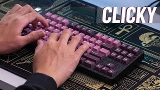 Premium Clicky Mechanical Keyboard Sounds [upl. by Refinnaej87]