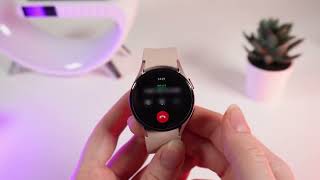 Can You Take Calls on Your Samsung Watch 4 Tips amp Tricks [upl. by Ahrendt389]