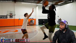 Jesser Vs Dwight Howard 1v1 Every 1v1 the Player Gets Better Reaction [upl. by Larok]