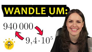 Wissenschaftliche Schreibweise Zehnerpotenzen – Mathe Physik einfach erklärt [upl. by Auqinat611]