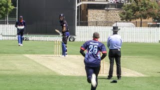 James Pattinson vs Melbourne Uni [upl. by Asemaj]