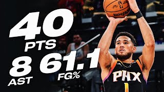 Devin Booker Scores 40 PTS 611 FG In LA 🔥  October 31 2024 [upl. by Edelstein]