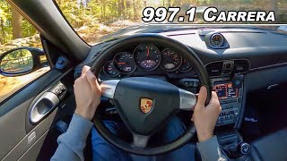 2005 Porsche 911 Carrera POV Drive  The Base is Better Than You Thought Binaural Audio [upl. by Aynik73]