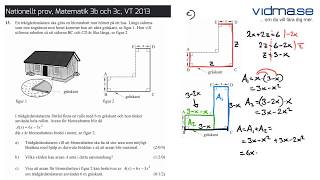 Matematik 3b och 3c Nationellt prov VT 2013 Del C [upl. by Euell]