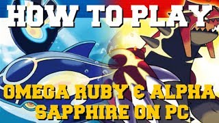 HOW TO POKEMON OMEGA RUBY AND ALPHA SAPPHIRE ON IN 4K MAXIMUM PERFORMANCE CITRA EMULATOR [upl. by Laerol532]