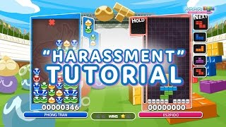 Puyo Puyo Tetris “Harassment” Tutorial [upl. by Sherard]