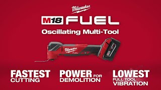 Milwaukee® M18 FUEL™ Oscillating MultiTool [upl. by Nahsor]