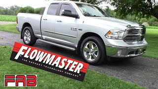 Ram Gets Flowmaster Flow FX Muffler I Love It [upl. by Attenev]