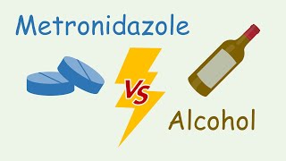 Metronidazole vs alcohol Drug Interaction  Disulfiram Like reaction [upl. by Lachance]