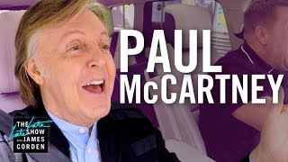 Paul McCartney Carpool Karaoke [upl. by Letch]