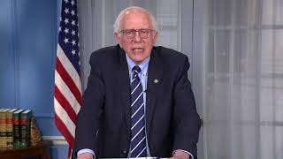 Sen Sanders Responds to Trumps Congressional Address [upl. by Vanni]