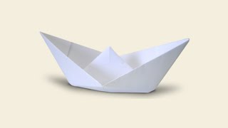 como hacer un barco de papel fácil y rápido [upl. by Edelman]