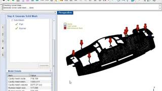 Moldex3D R140 Designer BLM Demo for General Pre analysis Procedures [upl. by Oiramej]