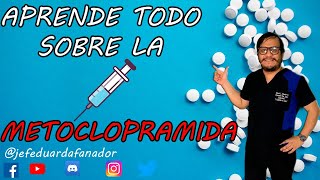 PARA QUE SIRVE LA METOCLOPRAMIDA❓ EFECTOS SECUNDARIOS👈MECANISMO DE ACCIÓNDOSISPRESENTACIÓN💊✔ [upl. by Asenaj]