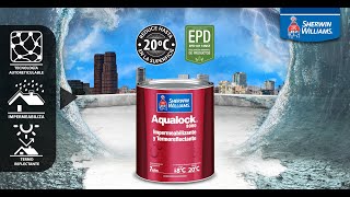 Aqualock 8000 Impermeabilizante y Termoreflectante de SherwinWilliams [upl. by Anaib]