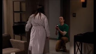 Sheldon pide matrimonio a Amy la teoria del big bang [upl. by Emeline]