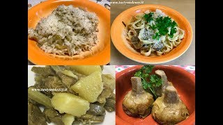 4 Ricette con Carciofi Facili e Veloci [upl. by Enyamart262]