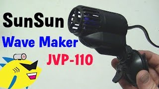 Aquarium Wave Maker Pump SunSun JVP110 [upl. by Rexanne]