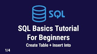 SQL Basics Tutorial For Beginners  Installing SQL Server Management Studio and Create Tables  14 [upl. by Emixam]