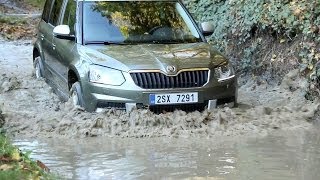 Skoda YETI 4x4 OffRoad Test [upl. by Ardied]