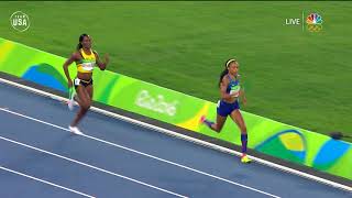 Allyson Felix Leads Team USA To Gold [upl. by Atsev785]