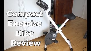 Marcy Foldable Exercise Bike Review [upl. by Nazus]