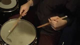 Practicing Drum roll 1 HOUR STRAIGHT [upl. by Bethany]