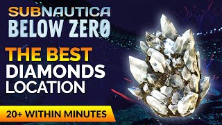 Best Diamonds Location  SUBNAUTICA BELOW ZERO [upl. by Sharon541]