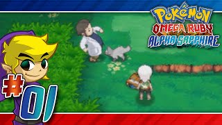 Lets Play Pokemon Omega Ruby  Part 1  A long road ahead [upl. by Bascio]