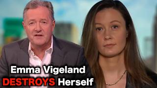 Emma Vigeland MELTS DOWN On Piers Morgan [upl. by Annoyik853]