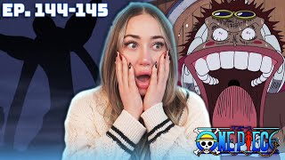 NEW ADVENTURE FIRST TIME WATCHING ONE PIECE Episodes 144 amp 145 REACTION [upl. by Oech]