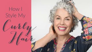 KerryLou’s Curly Hair Routine – Define curl tame frizz and add volume [upl. by Bentlee608]