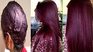 How To Colour Your Hair Naturally At Home  100  Natural Burgundy Colour With Henna  PRIYA MALIK [upl. by Azeria]