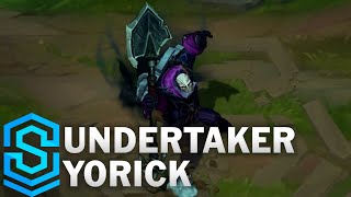 Undertaker Yorick Skin Spotlight  League of Legends [upl. by Godfree7]