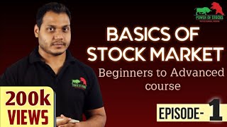 Stock Market Free Course For Beginners To Advanced Episode1 [upl. by Yerfdog431]